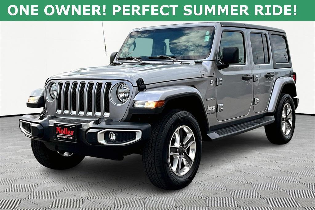 used 2020 Jeep Wrangler Unlimited car, priced at $27,321