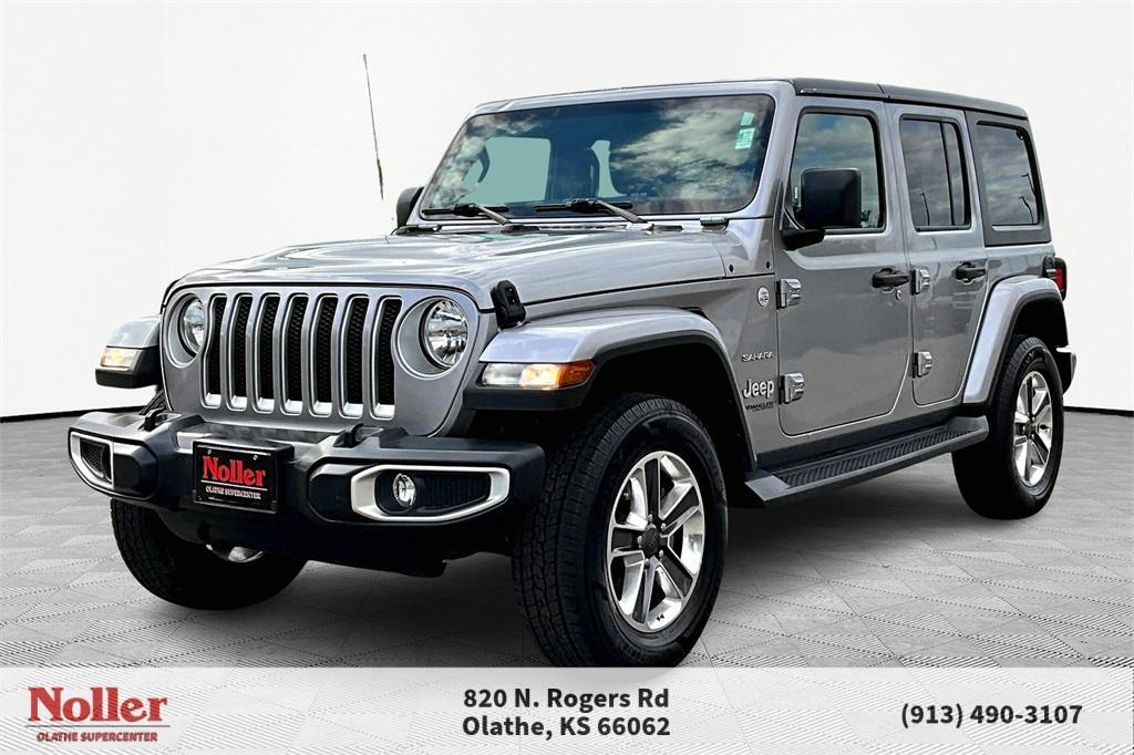 used 2020 Jeep Wrangler Unlimited car, priced at $29,705