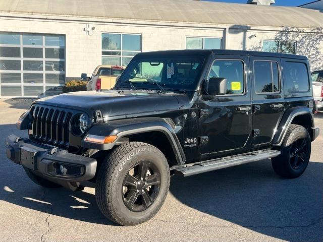 used 2021 Jeep Wrangler Unlimited car, priced at $31,040