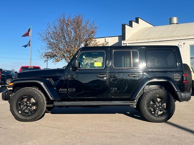 used 2021 Jeep Wrangler Unlimited car, priced at $31,040