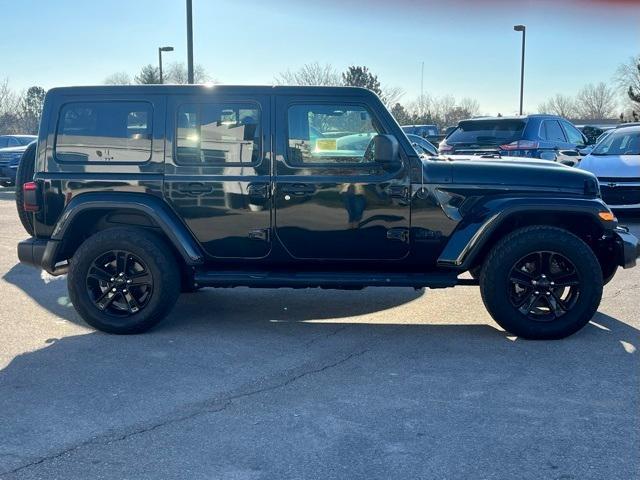 used 2021 Jeep Wrangler Unlimited car, priced at $31,040