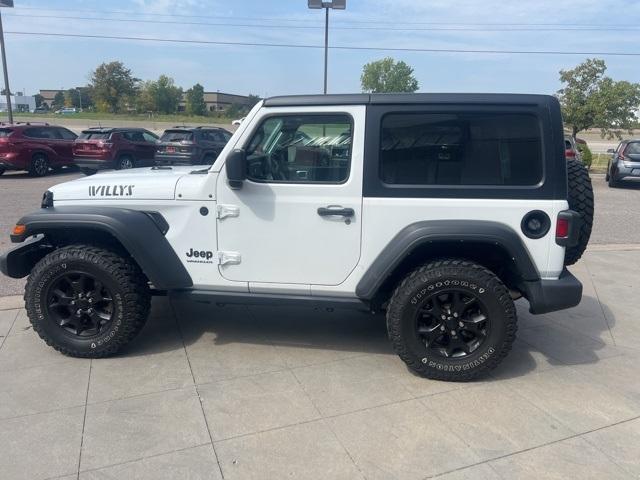 used 2021 Jeep Wrangler car, priced at $27,787