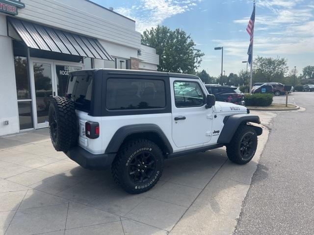 used 2021 Jeep Wrangler car, priced at $27,787