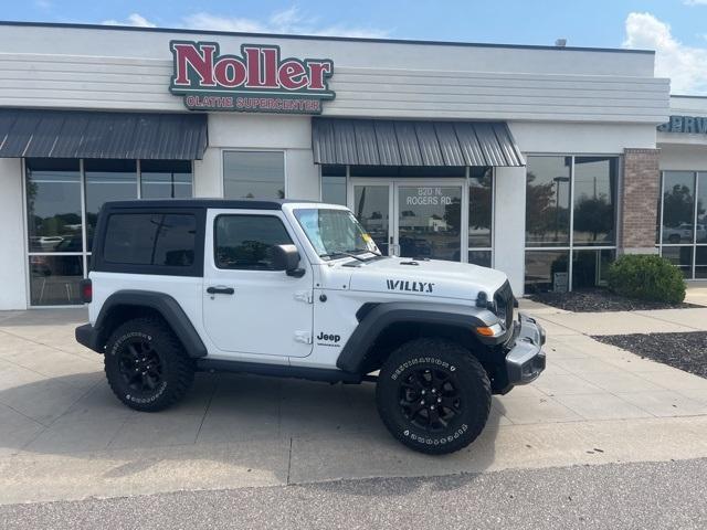 used 2021 Jeep Wrangler car, priced at $27,787