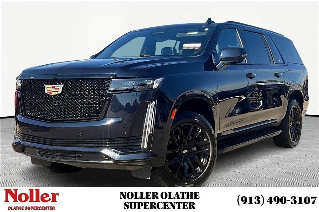 used 2022 Cadillac Escalade ESV car, priced at $59,887
