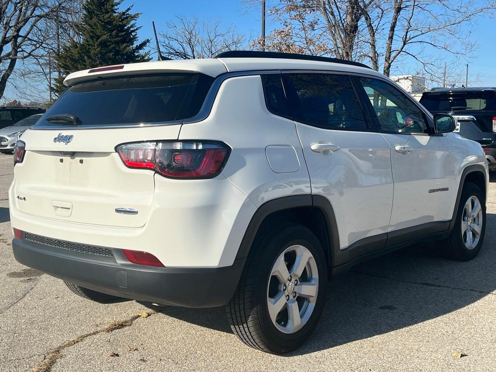 used 2021 Jeep Compass car, priced at $18,163