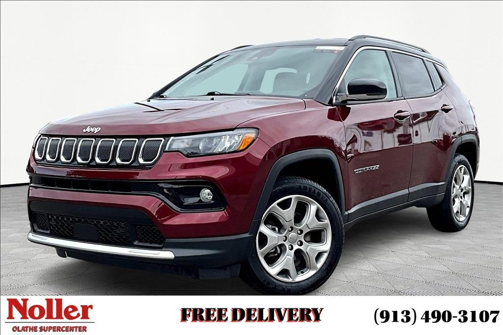 used 2022 Jeep Compass car, priced at $21,887