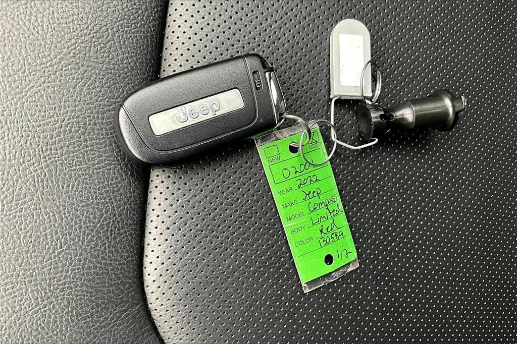 used 2022 Jeep Compass car, priced at $23,314