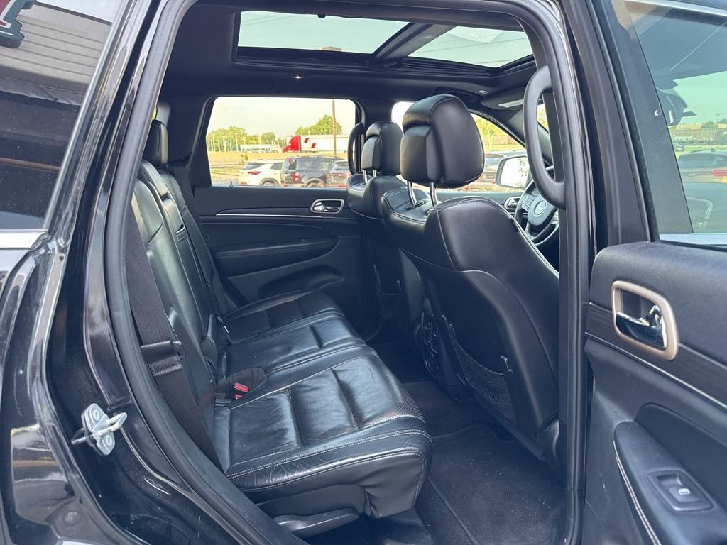 used 2017 Jeep Grand Cherokee car, priced at $16,887