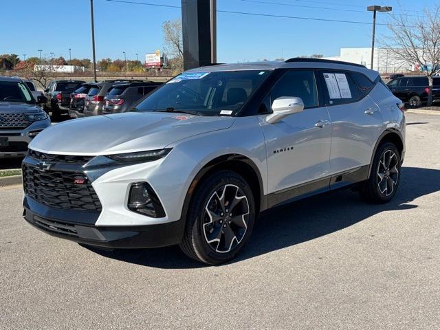 used 2022 Chevrolet Blazer car, priced at $29,783