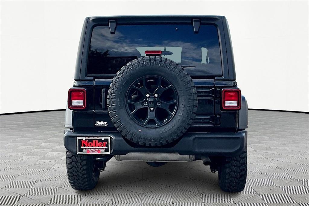 used 2021 Jeep Wrangler Unlimited car, priced at $31,097