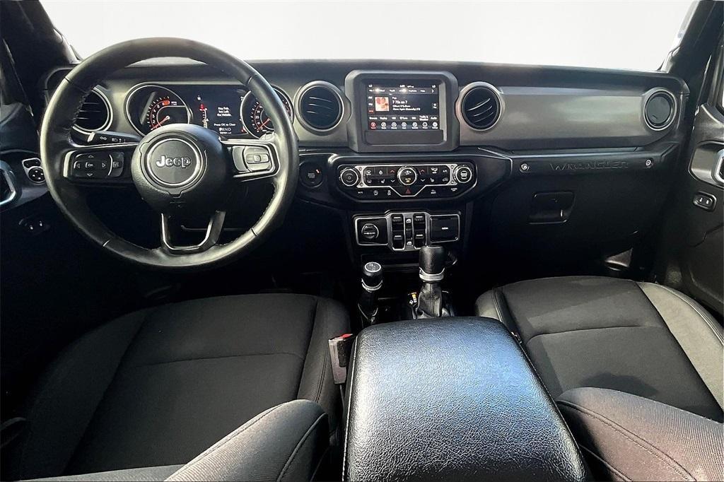 used 2021 Jeep Wrangler Unlimited car, priced at $31,097