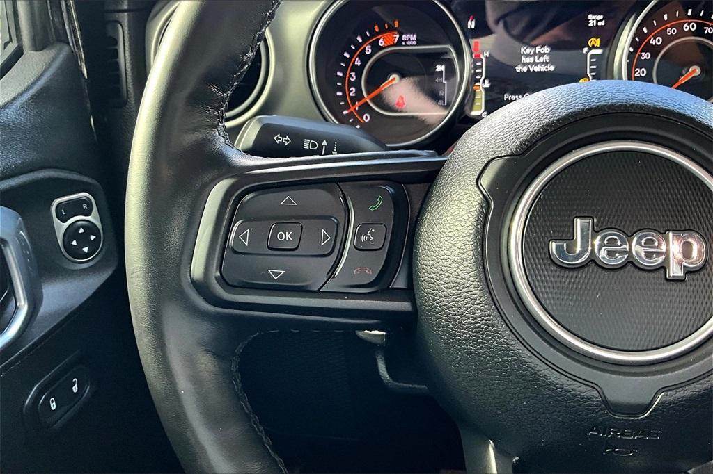 used 2021 Jeep Wrangler Unlimited car, priced at $31,097