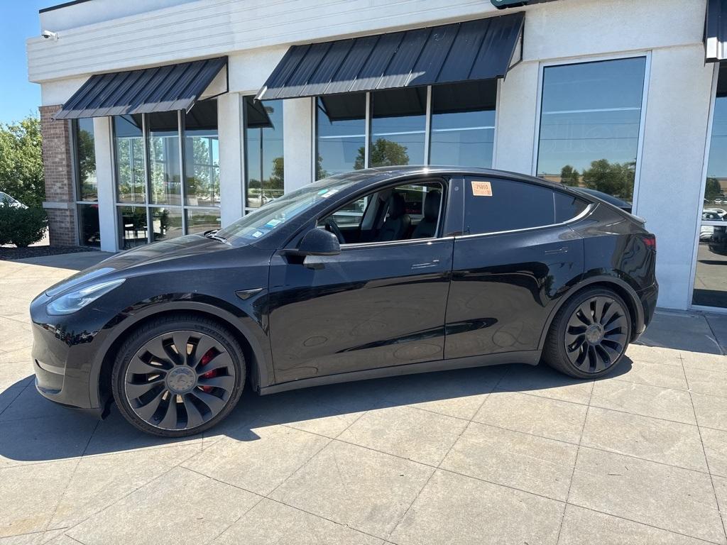 used 2020 Tesla Model Y car, priced at $24,349