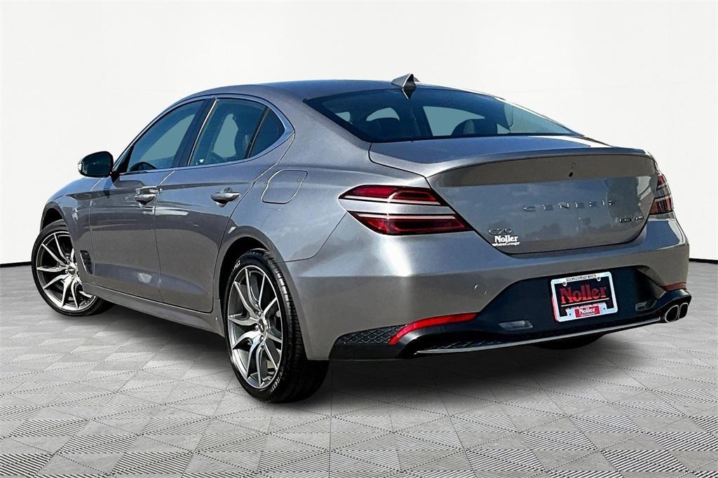 used 2023 Genesis G70 car, priced at $27,174