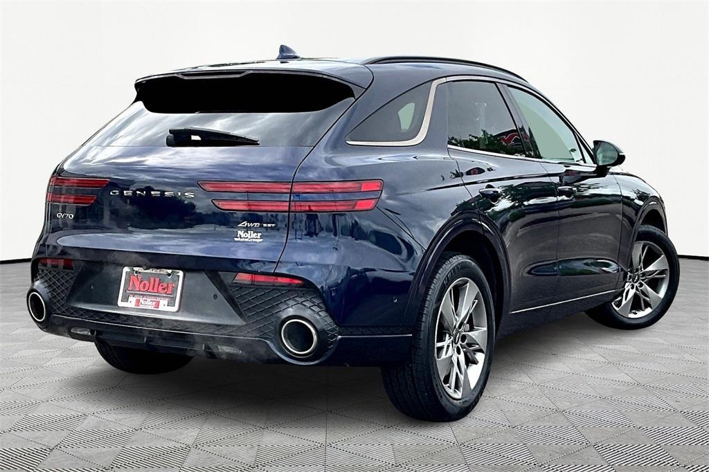 used 2022 Genesis GV70 car, priced at $39,168