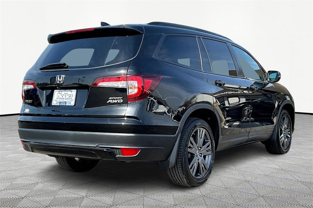 used 2022 Honda Pilot car, priced at $28,498