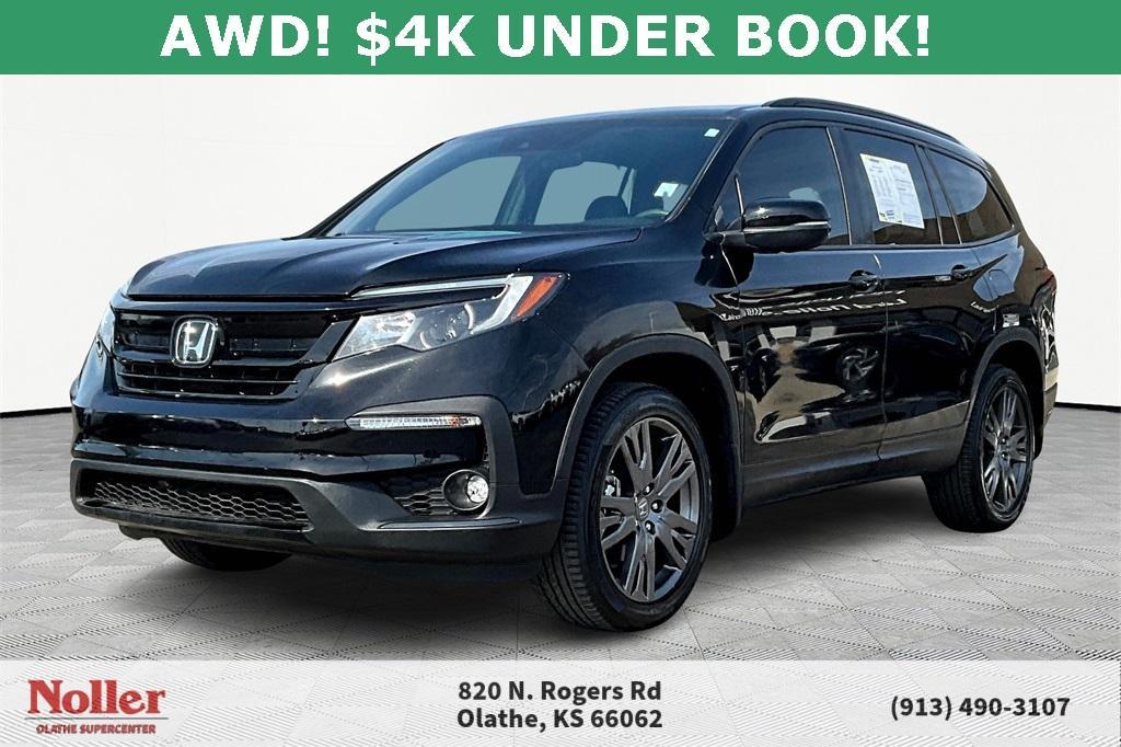 used 2022 Honda Pilot car, priced at $29,734
