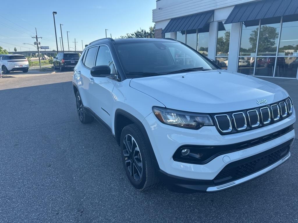 used 2022 Jeep Compass car, priced at $23,624
