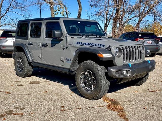 used 2021 Jeep Wrangler Unlimited 4xe car, priced at $35,672