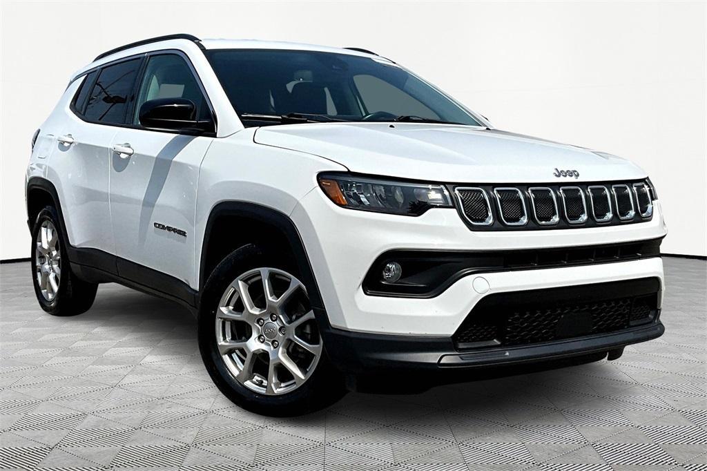 used 2022 Jeep Compass car, priced at $20,658