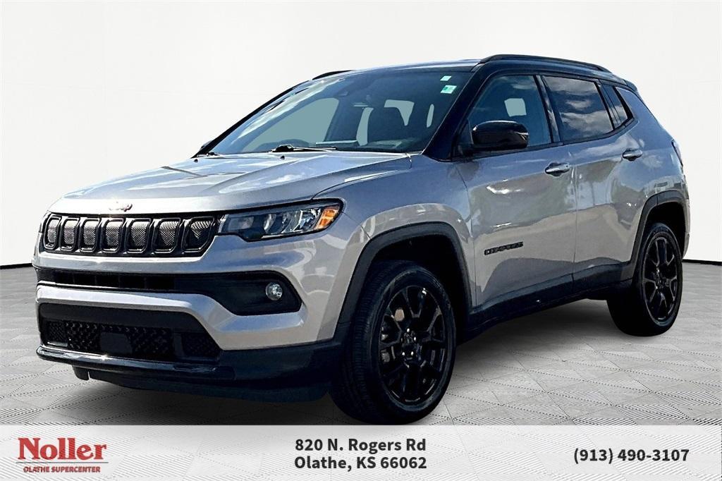 used 2022 Jeep Compass car, priced at $23,152
