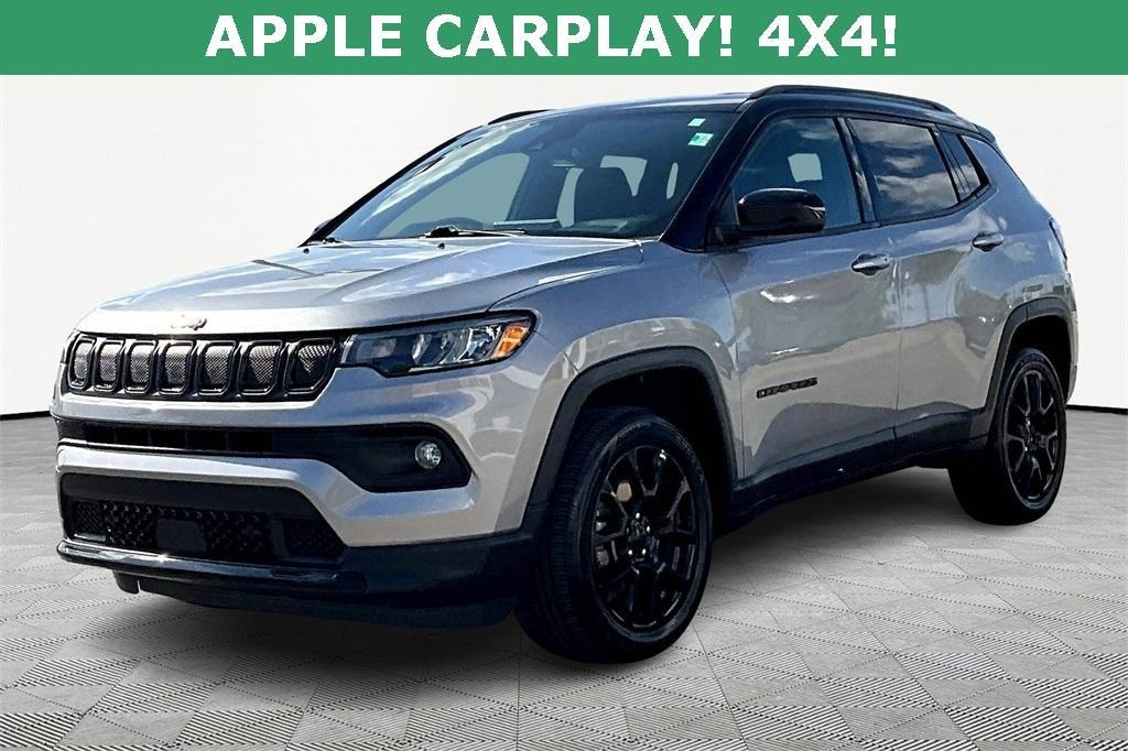 used 2022 Jeep Compass car, priced at $21,005