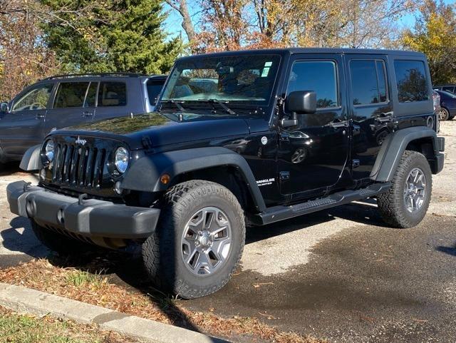 used 2015 Jeep Wrangler Unlimited car, priced at $22,340