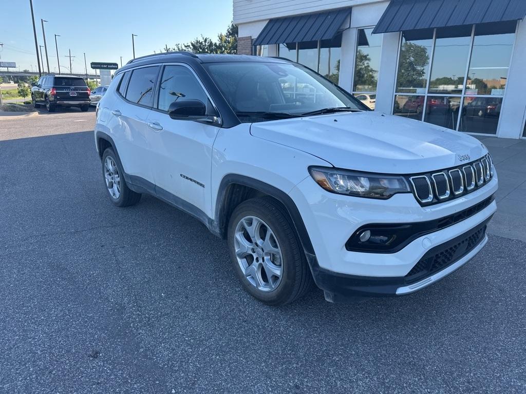 used 2022 Jeep Compass car, priced at $23,427