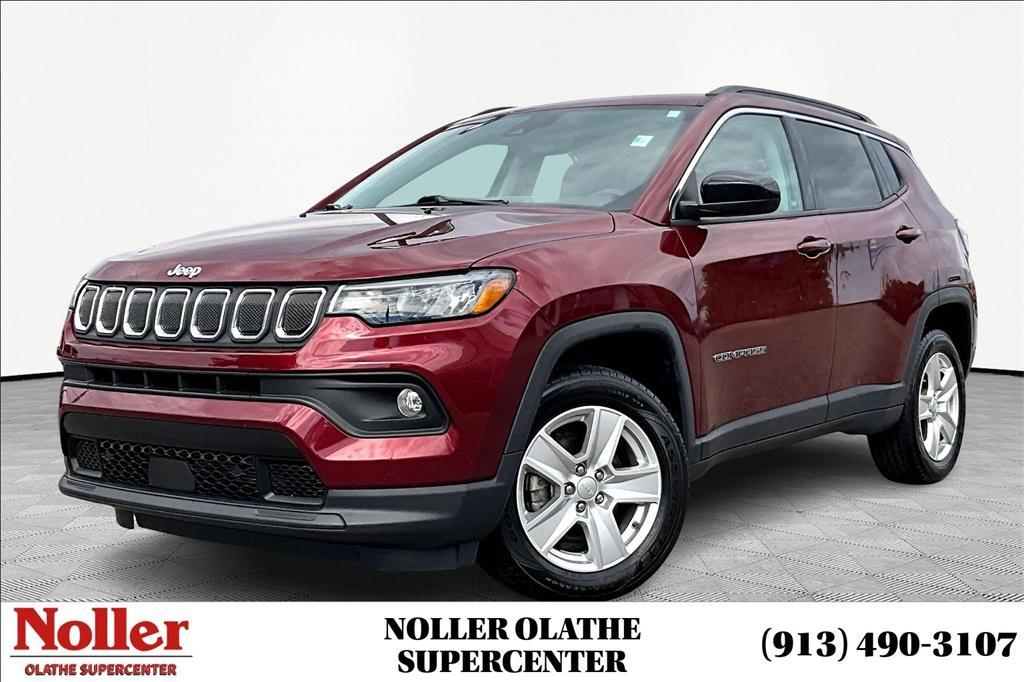 used 2022 Jeep Compass car, priced at $21,787