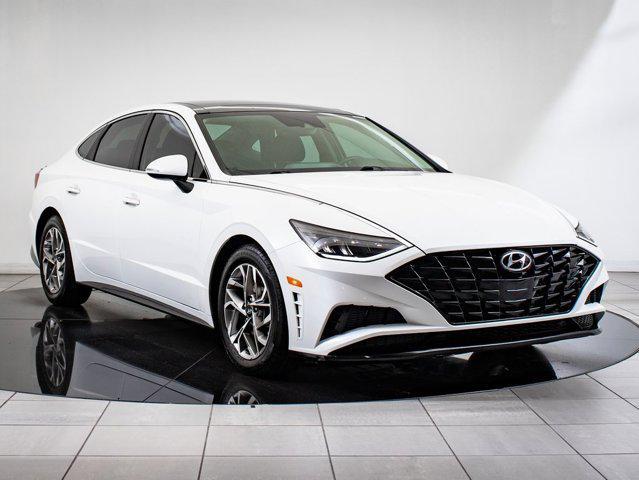 used 2021 Hyundai Sonata car, priced at $21,598