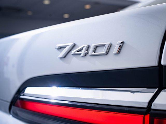 new 2025 BMW 740 car, priced at $105,925