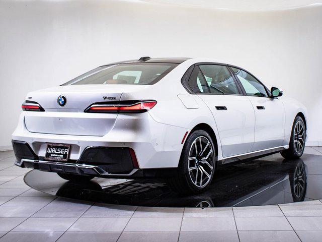new 2025 BMW 740 car, priced at $105,925