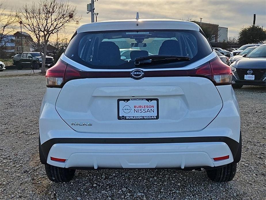 new 2024 Nissan Kicks car, priced at $20,662