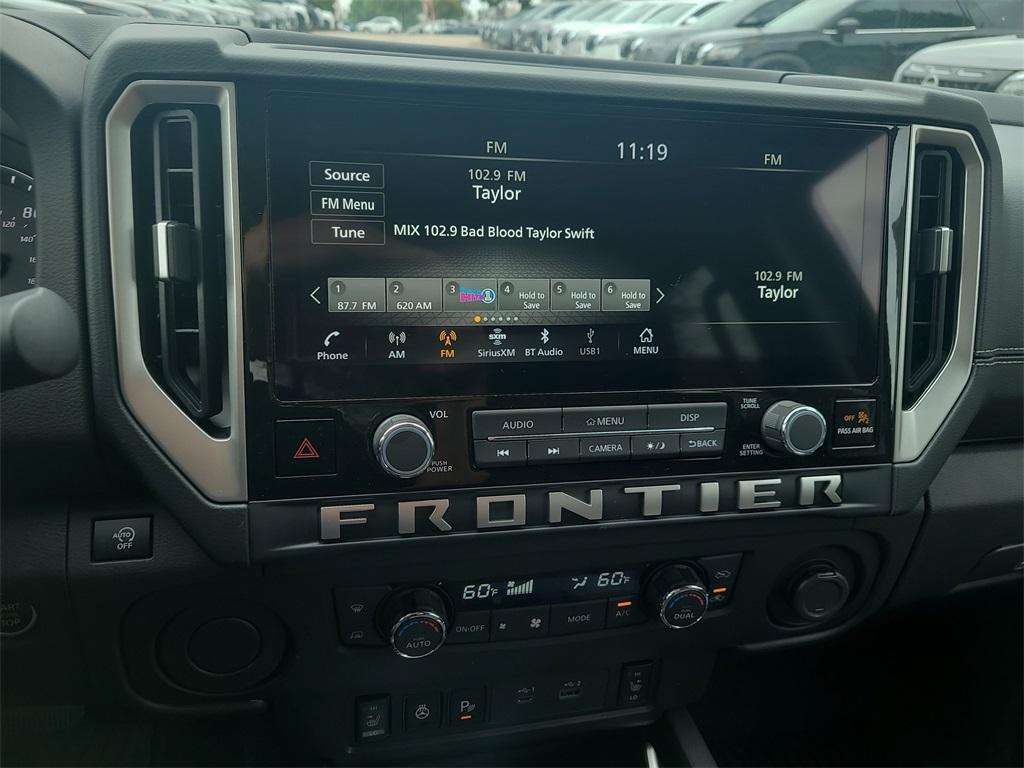 new 2025 Nissan Frontier car, priced at $35,415
