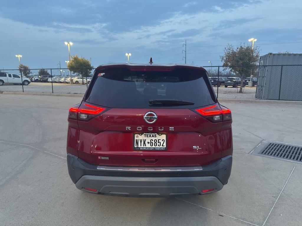 used 2021 Nissan Rogue car, priced at $18,000