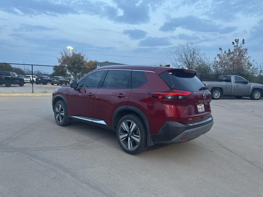 used 2021 Nissan Rogue car, priced at $18,000