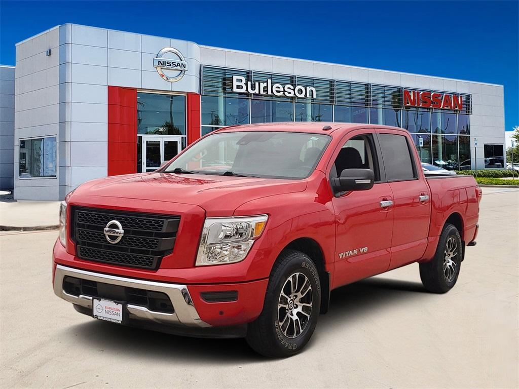 used 2020 Nissan Titan car, priced at $28,900