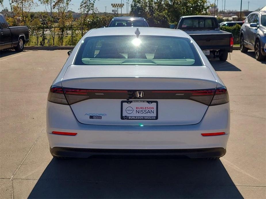 used 2024 Honda Accord car, priced at $27,500