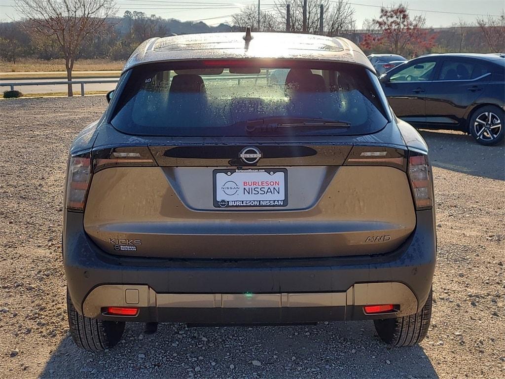 new 2025 Nissan Kicks car, priced at $23,870