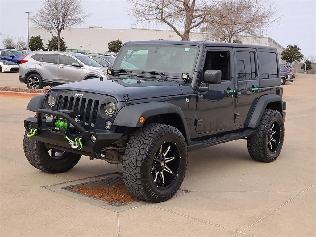 used 2016 Jeep Wrangler Unlimited car, priced at $21,700