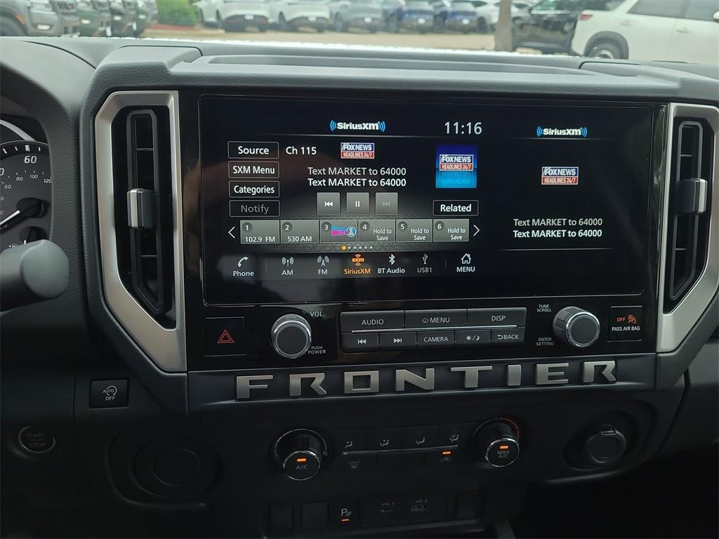 new 2025 Nissan Frontier car, priced at $34,095
