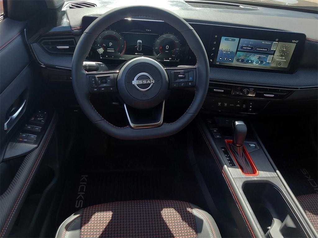 new 2025 Nissan Kicks car, priced at $25,548