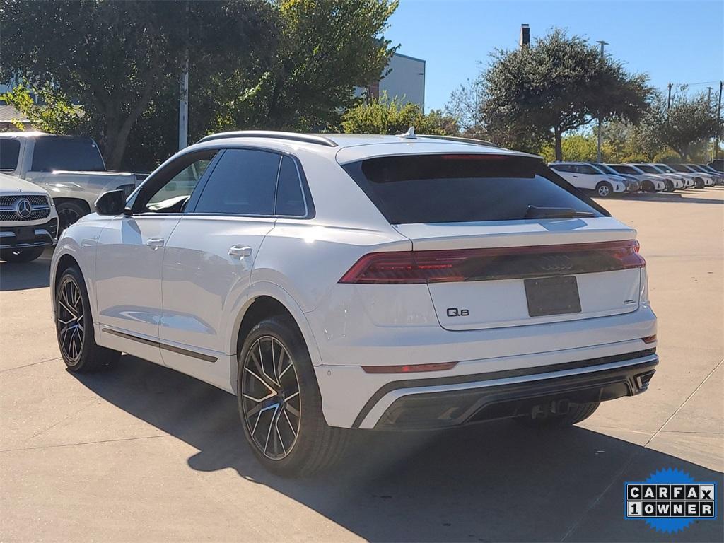 used 2021 Audi Q8 car, priced at $39,700