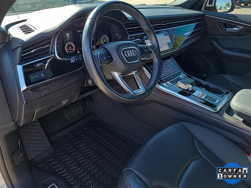 used 2021 Audi Q8 car, priced at $39,700