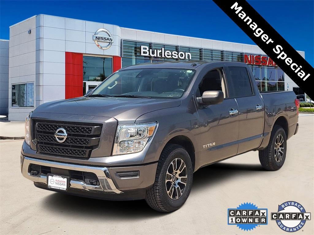 used 2021 Nissan Titan car, priced at $27,000