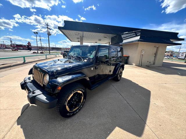 used 2014 Jeep Wrangler Unlimited car, priced at $18,500
