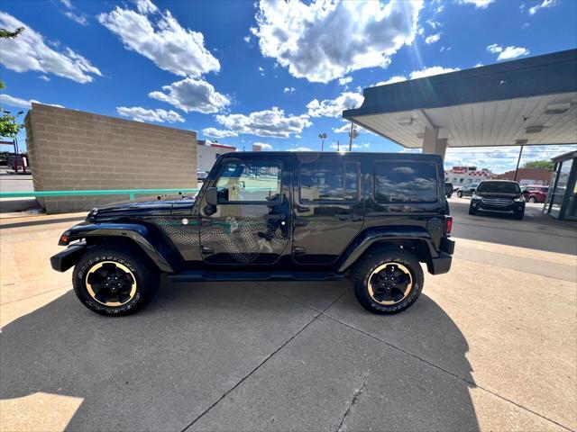 used 2014 Jeep Wrangler Unlimited car, priced at $17,999