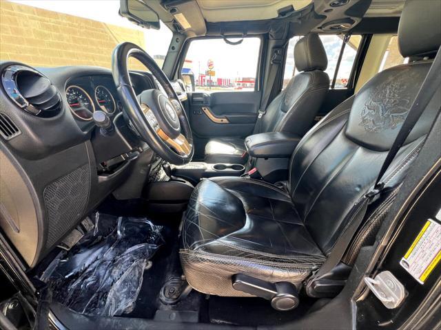 used 2014 Jeep Wrangler Unlimited car, priced at $18,500