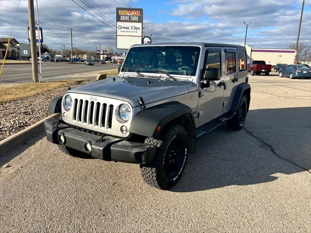 used 2017 Jeep Wrangler Unlimited car, priced at $20,999